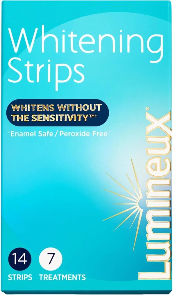 Lumineux Teeth Whitening Strips 7 Treatments - Enamel Safe - Whitening Without The Sensitivity