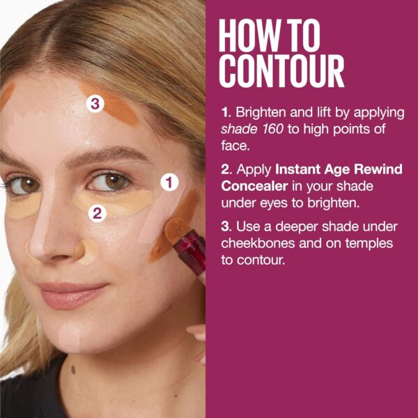 Maybelline Instant Age Rewind Eraser Dark Circles Treatment Multi-Use Concealer, 115, 1 Count (Packaging May Vary) - Image 3
